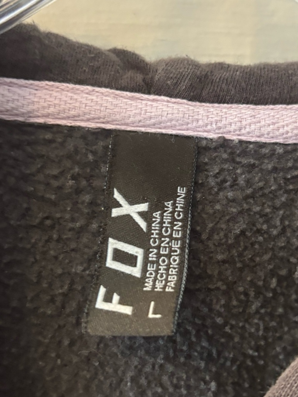 Fox Racing Womens Gray Hoodie Born from Dirt Raised on Fumes Rose Graphic - Picture 6 of 6